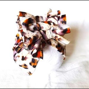 Newborn/Toddler Leopard Turban Hat